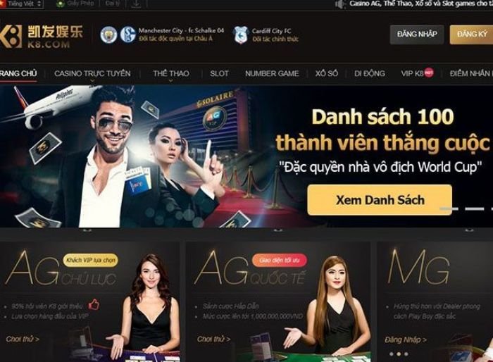 Giao diện của một nhà cái sẽ thể hiện được độ uy tín cũng như tính chuyên nghiệp