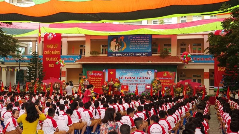 Mộng thấy trường tiểu học khai giảng cá ghi ngay cặp số 99 - 94